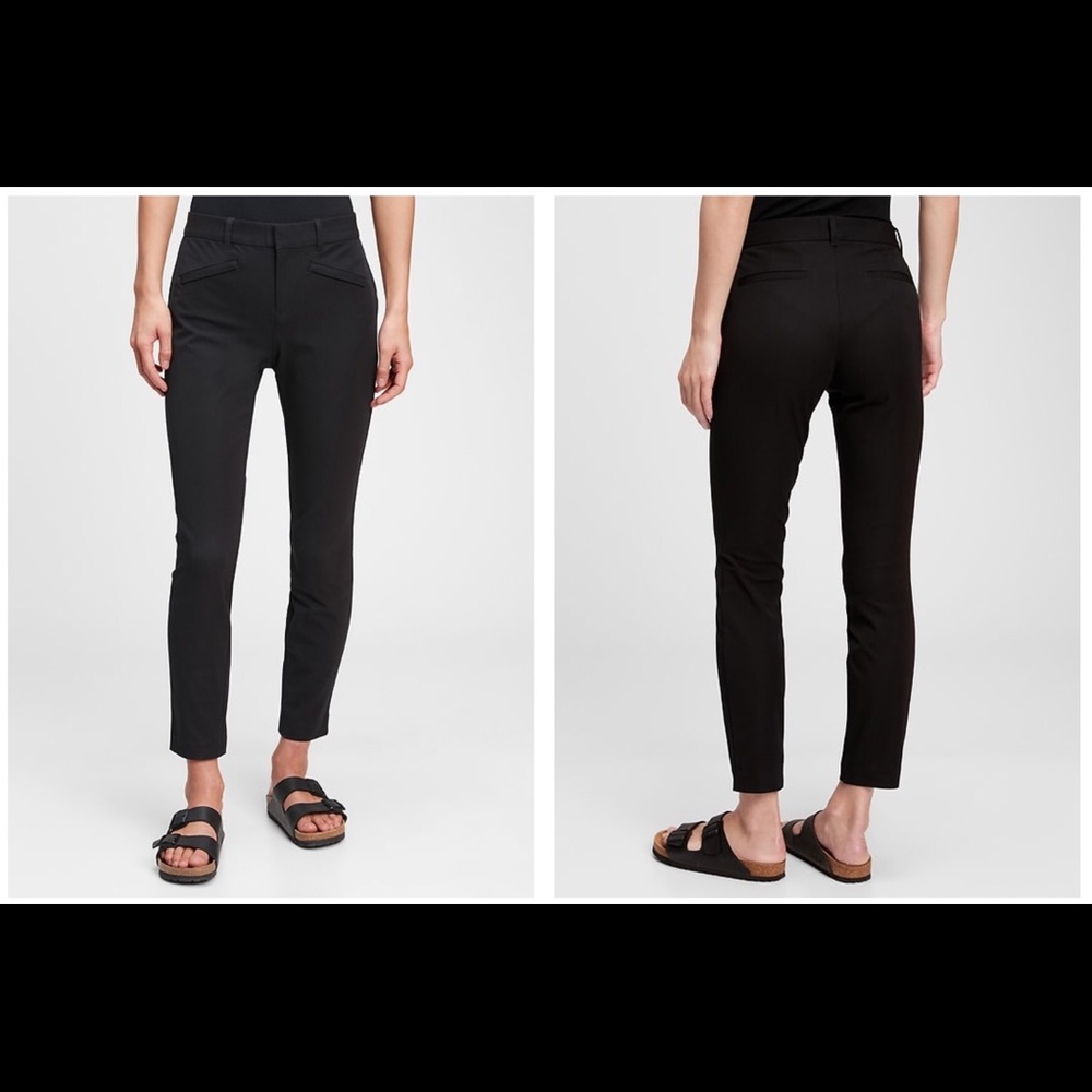 Gap Skinny Ankle Pants in true black size: 00 regular